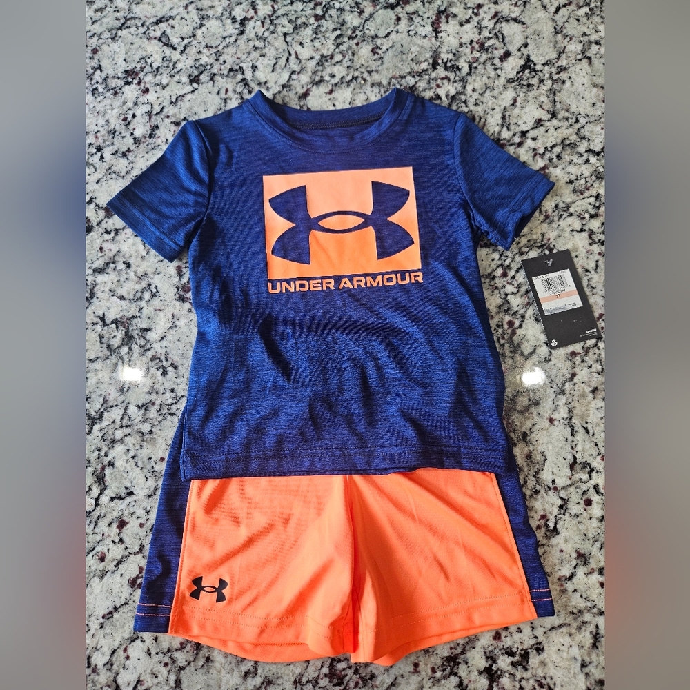 Toddler Boys Under Armour short set